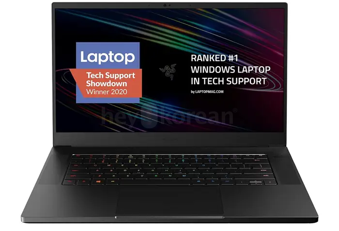 Razer Blade 15 Advanced Gaming Laptop 2020: Intel Core i7-10875H 8-Core, NVIDIA GeForce RTX 2070 Super Max-Q, 15.6” FHD 300Hz, 16GB RAM, 512GB SSD