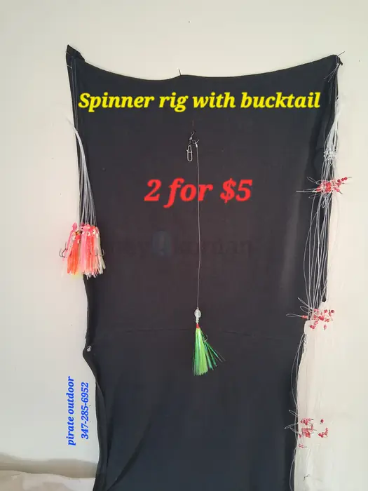 SPINNER RIG WITH BUCKTAIL
