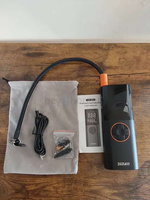 Tire Inflator Potable Air Compressor