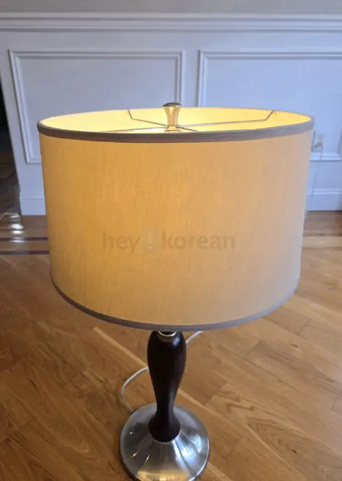 미드센추리 모던 원목X스틸 테이블 스탠드 (2개 세트)