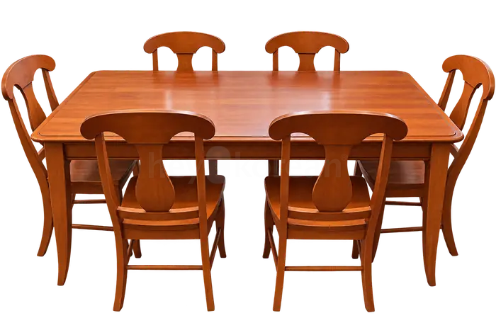 Thomasville 다이닝 테이블과 Chair 6개 세트