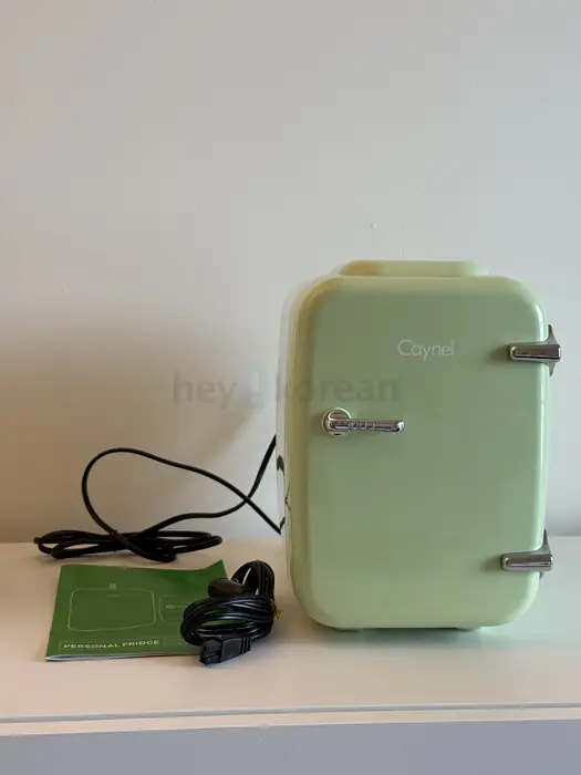 CAYNEL 4L 미니 냉온장고 Light Green