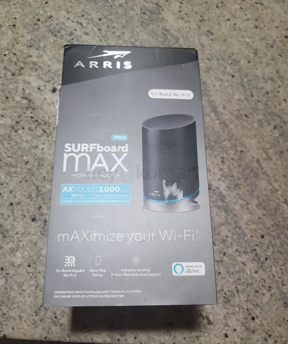 Arris surfboard max pro wifi 6 Router
