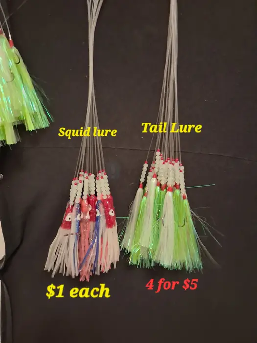Squid lure, Tail Lure