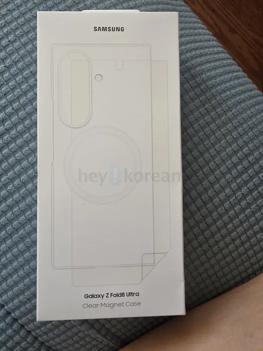samsung zfold 8 ultra clear magnet case