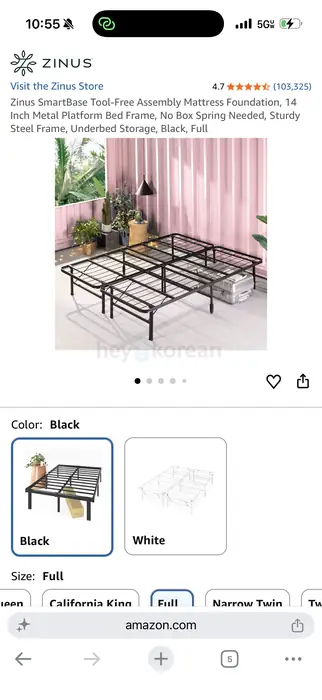 Bed frame - Full size