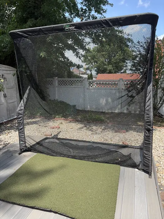 Golf net and golf mat