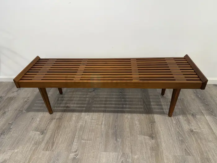 Crate and Barrel Tate Slatted Bench 벤치