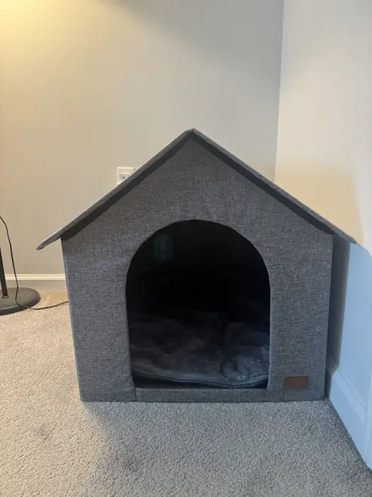 Indoor Medium Dog House with Cushion - Almost New