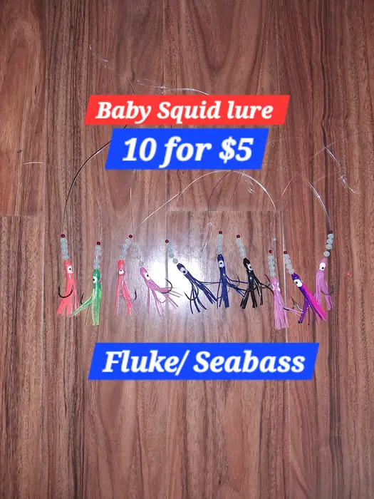 Baby Squid lure (10 fr $5)