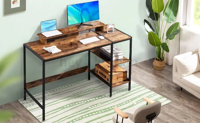 상태 최상 빈티지 우드 Desk - $40 in Bergen County, NJ