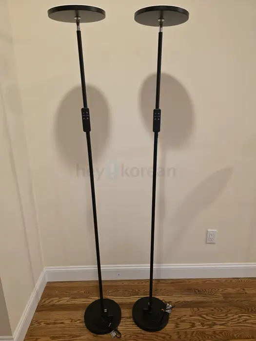 LED 스탠딩 램프 2개 in Bergen County, NJ