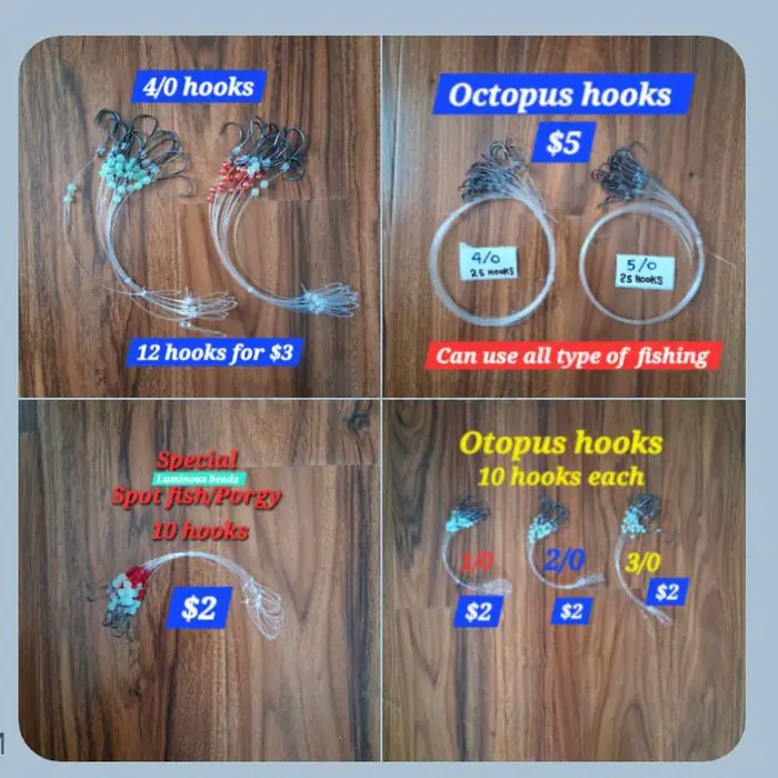 Porgy/seabass hooks in Queens, NY