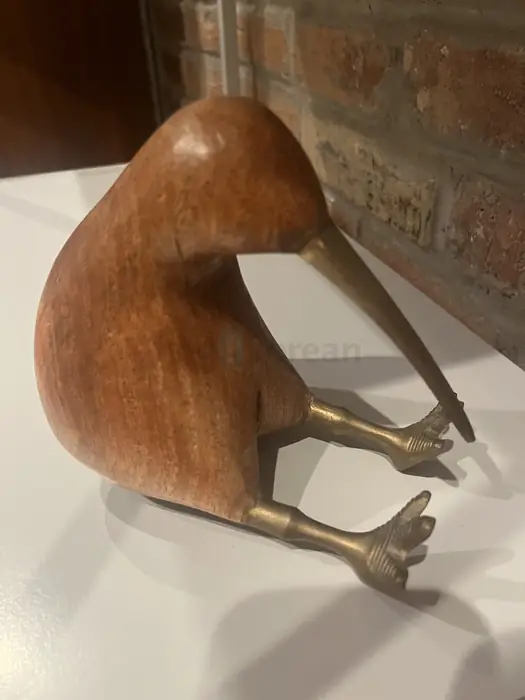 Crate & Barrel Natural Kiwi Bird deco in Manhattan, NY