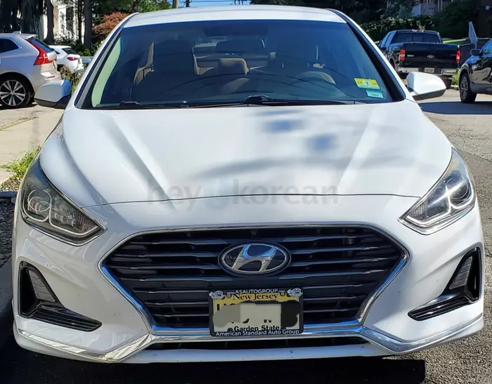 2019 Hyundai Sonata SE (white) in Bergen County, NJ