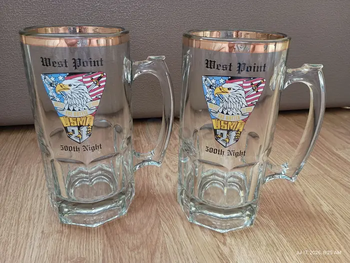 (새제품) West Point 미육사 기념품 500ml 맥주컵 in Queens, NY