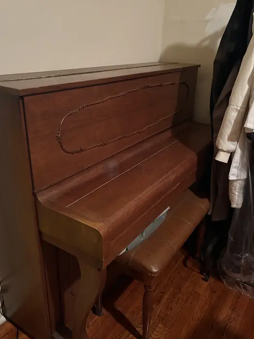 🎹 삼익(SAMICK) 업라이트 피아노 무료 나눔 / 🎹 FREE SAMICK Upright Piano + Bench – Palisades Park, NJ in Bergen County, NJ