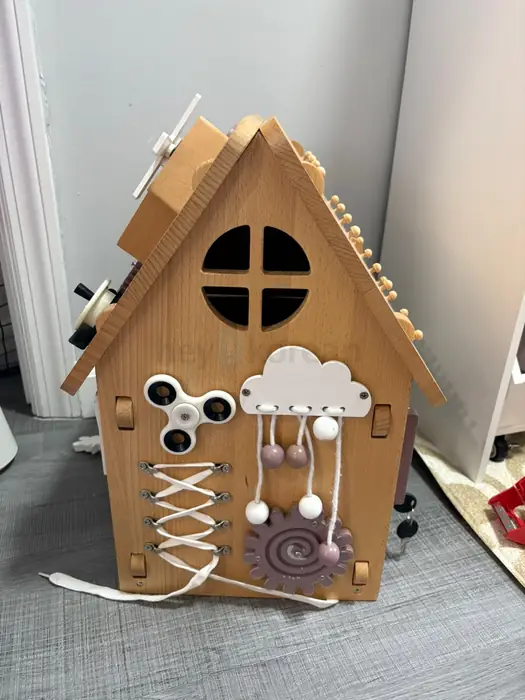 Wood House Busy Board in Bergen County, NJ