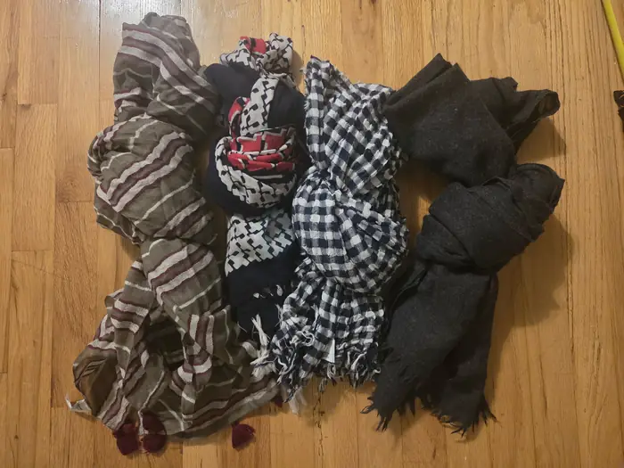 4 Wool Scarves Bundle $85 - J.Crew, Madewell, Club Monaco - All 70-80" Long