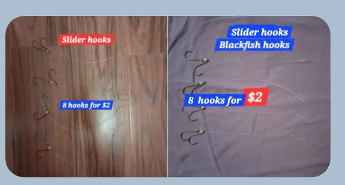 낚시바늘 Slider hooks.