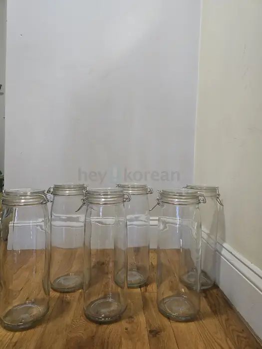 과일주 담았던 유리병 6개 in Queens, NY