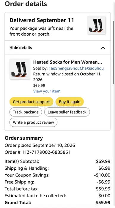 Heated Socks for Men and Women