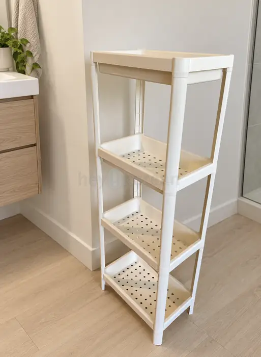 *MOVING SALE* ikea 4단 플라스틱 선반 in Bergen County, NJ