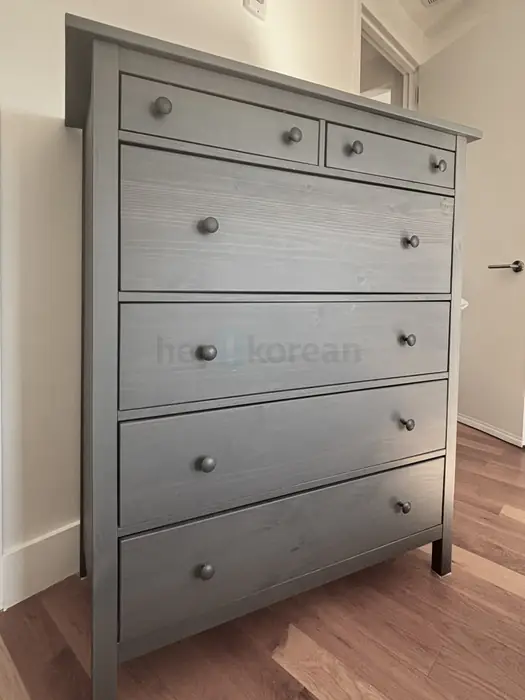이케아 HEMNES Dresser, 그레이 스테인, $200 in Bergen County, NJ