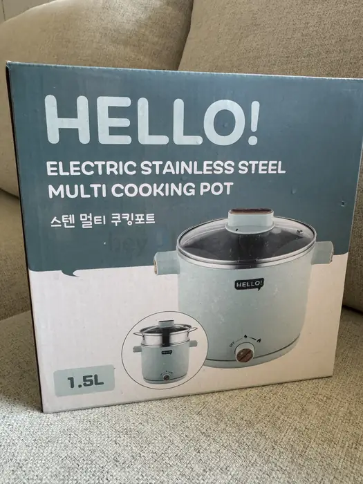 스텐 멀티 쿠킹포트 electric stainless steel multi cooking pot
