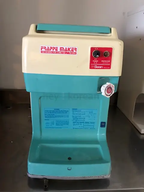 Commercial Bing Soo Machine