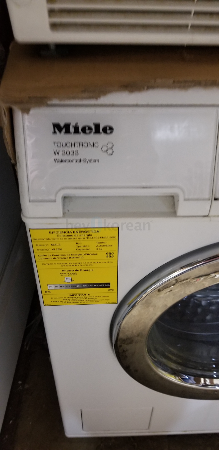 Miele washer&dryer