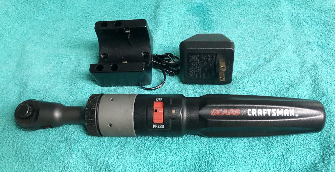 Craftsman Cordless Ratchet 3.8V 900111430 with Charger & Hard Case, 무선