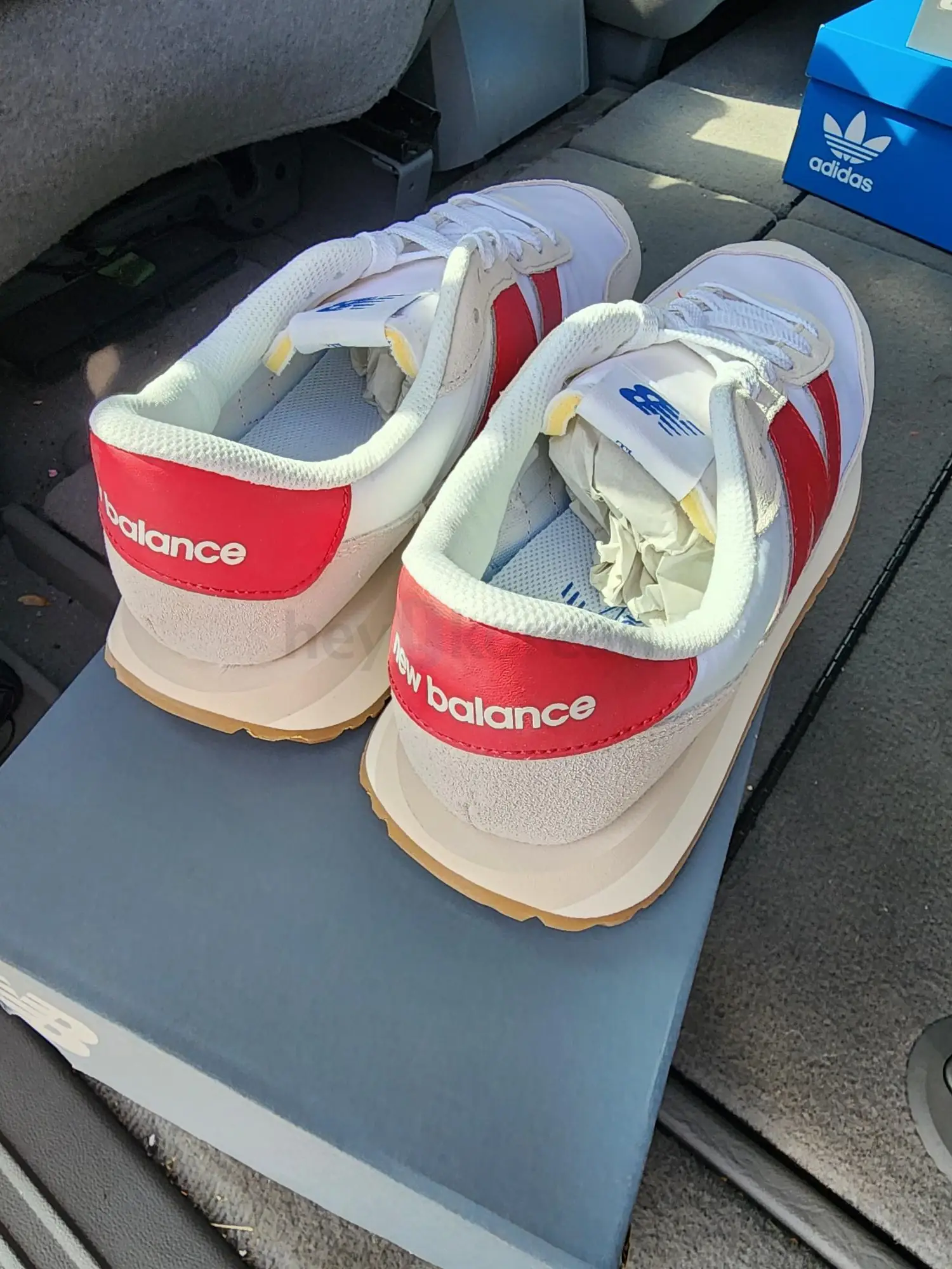 NEW BALANCE,ADIDAS SIZE 9