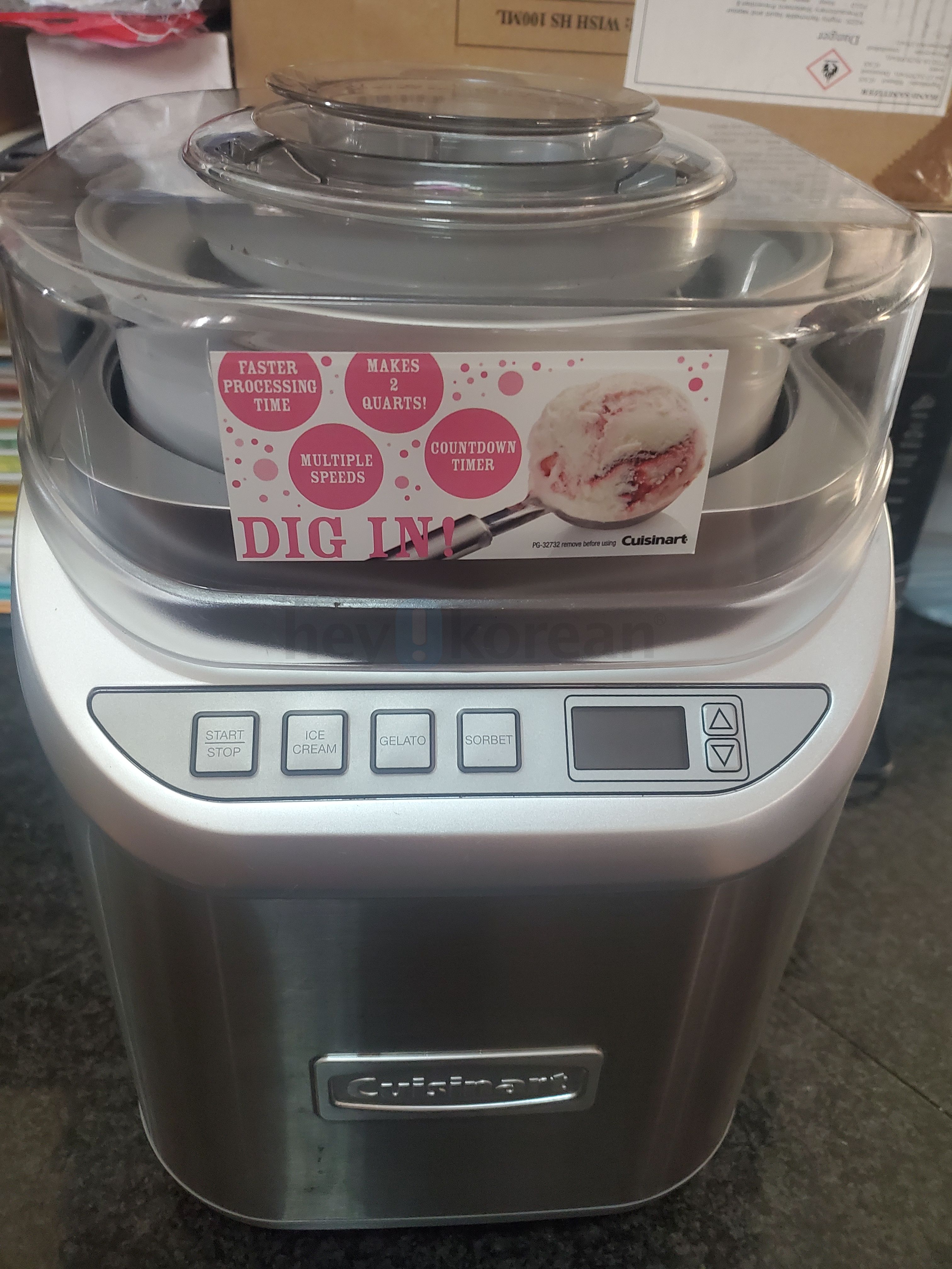 Cuisinart ICE70 Ice Cream Maker 팝니다.