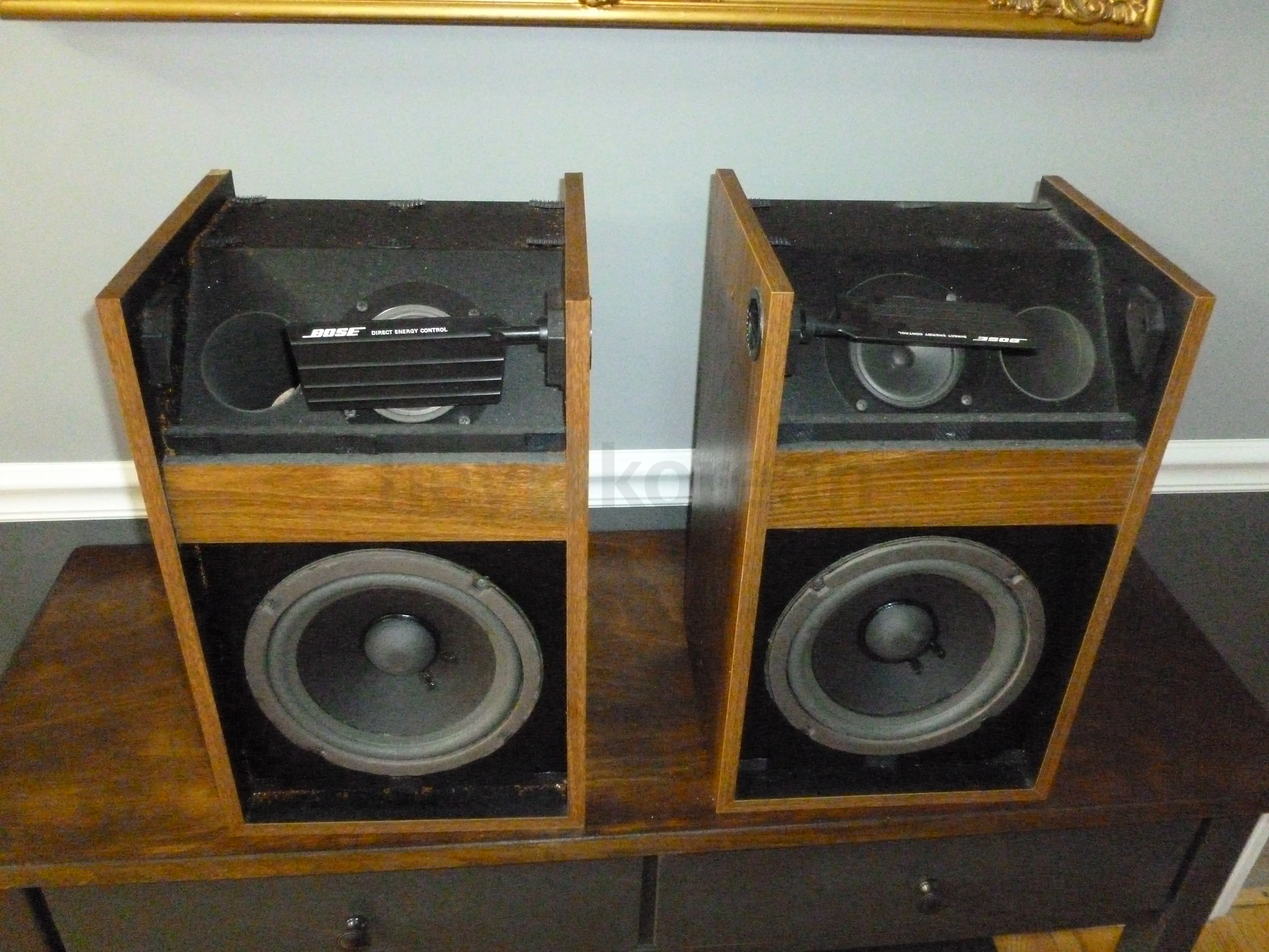 Bose 301 Series I Direct Reflecting Speakers Walnut Wood Grain (Pair)