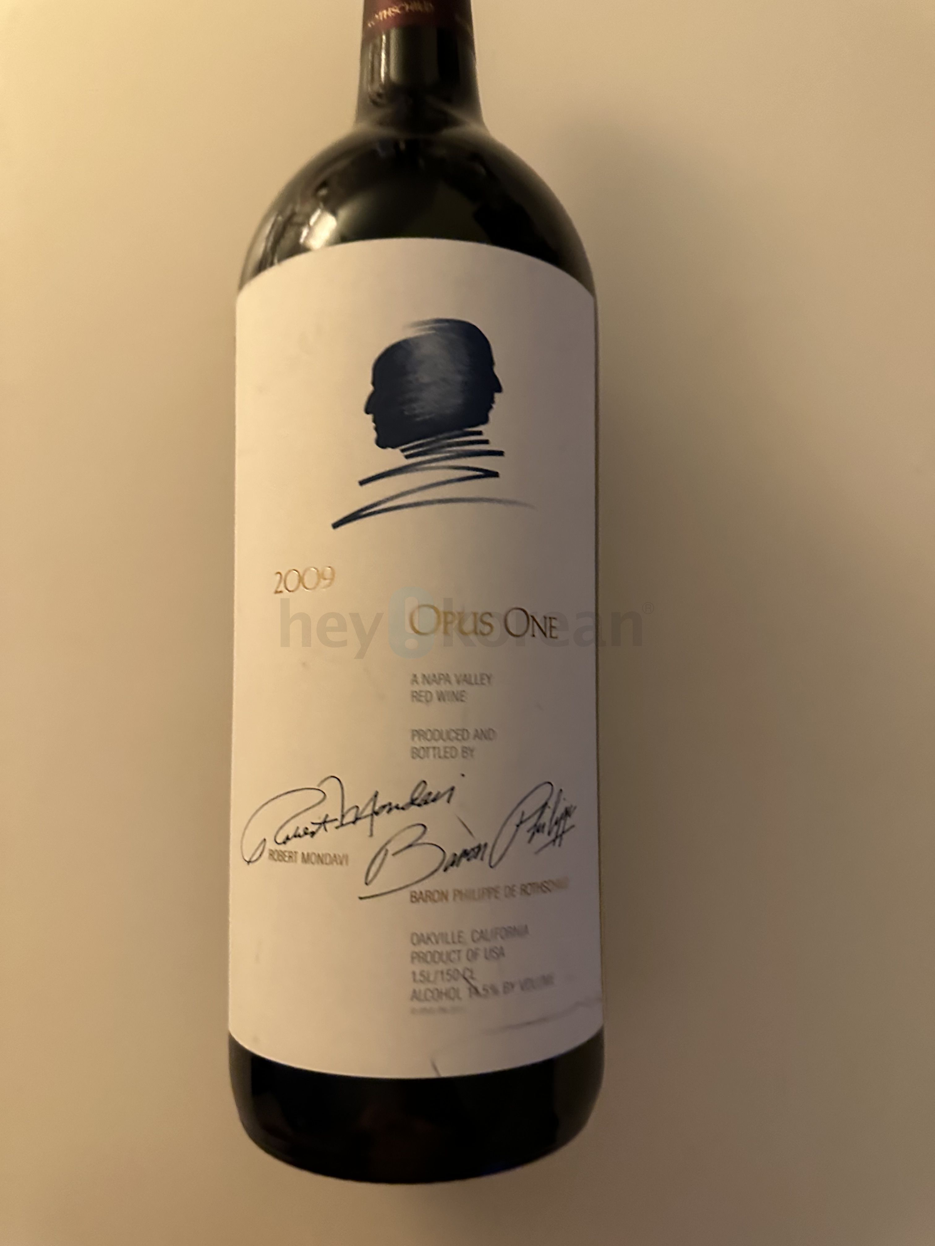 2009 Opus One Magnum 1.5 liter wine 오퍼스 원 2009 매그넘