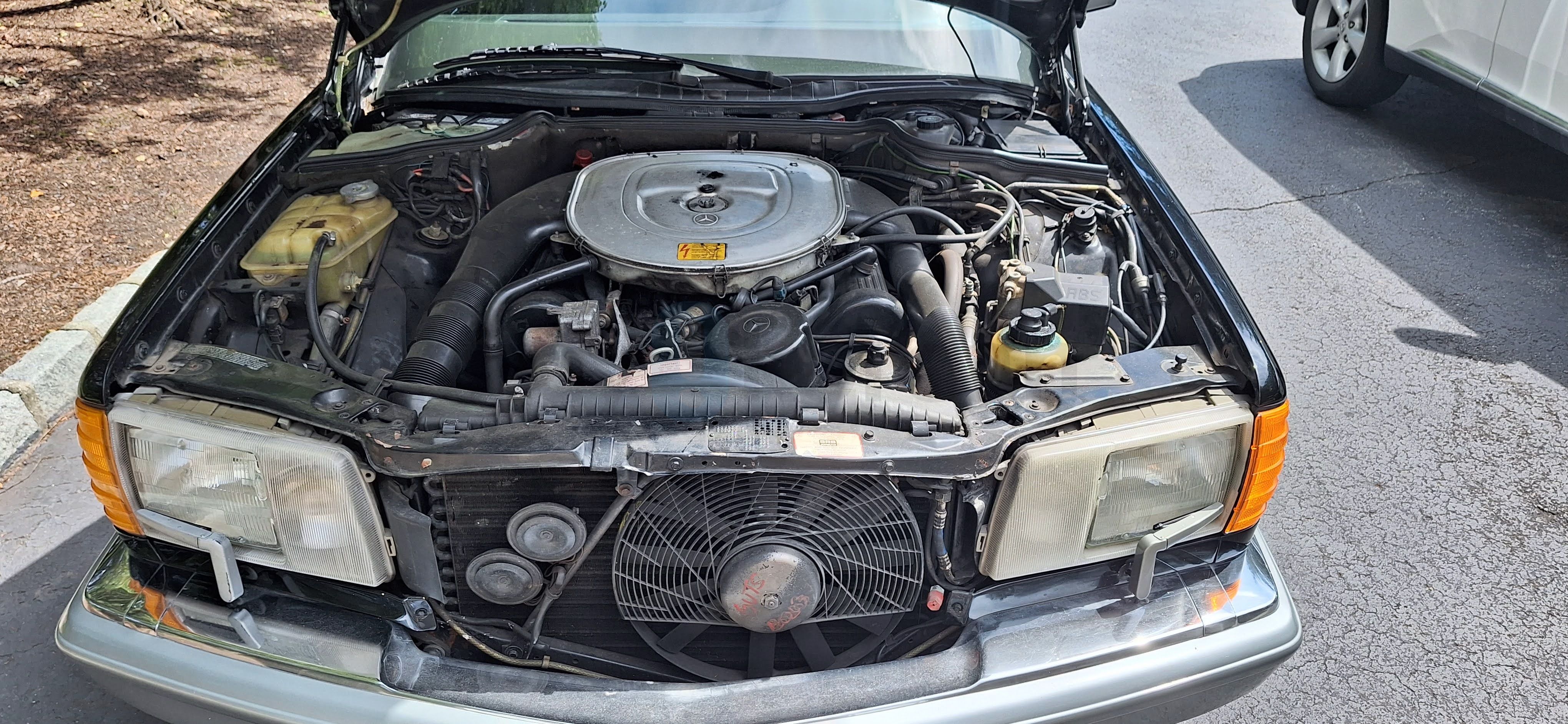 **BEST OFFER WANTED**1986 MERCEDES-BENZ 8기통 560SEL 4DR SEDAN GAS ENGINE ...