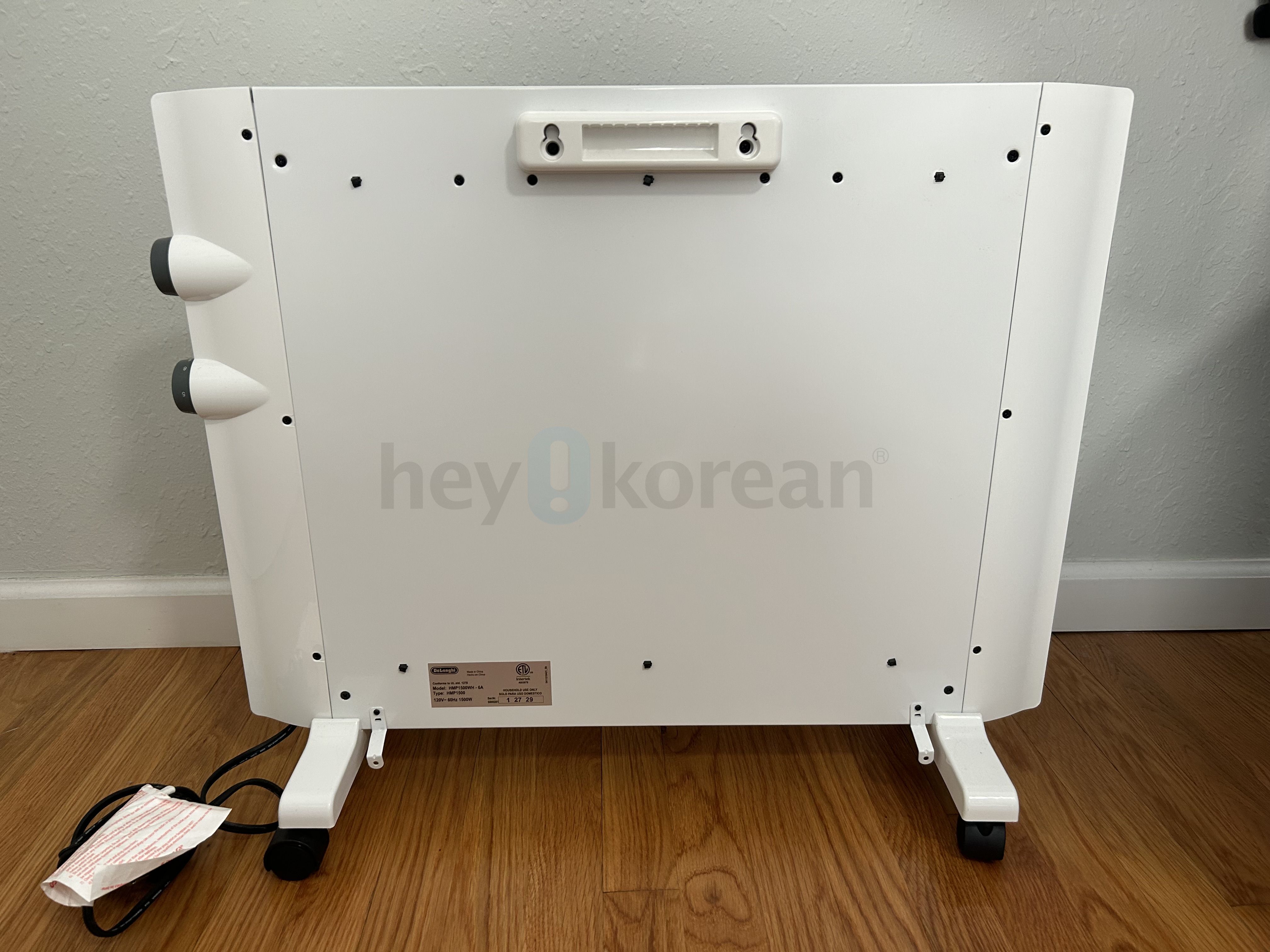 DeLonghi Mica Panel Space Heater