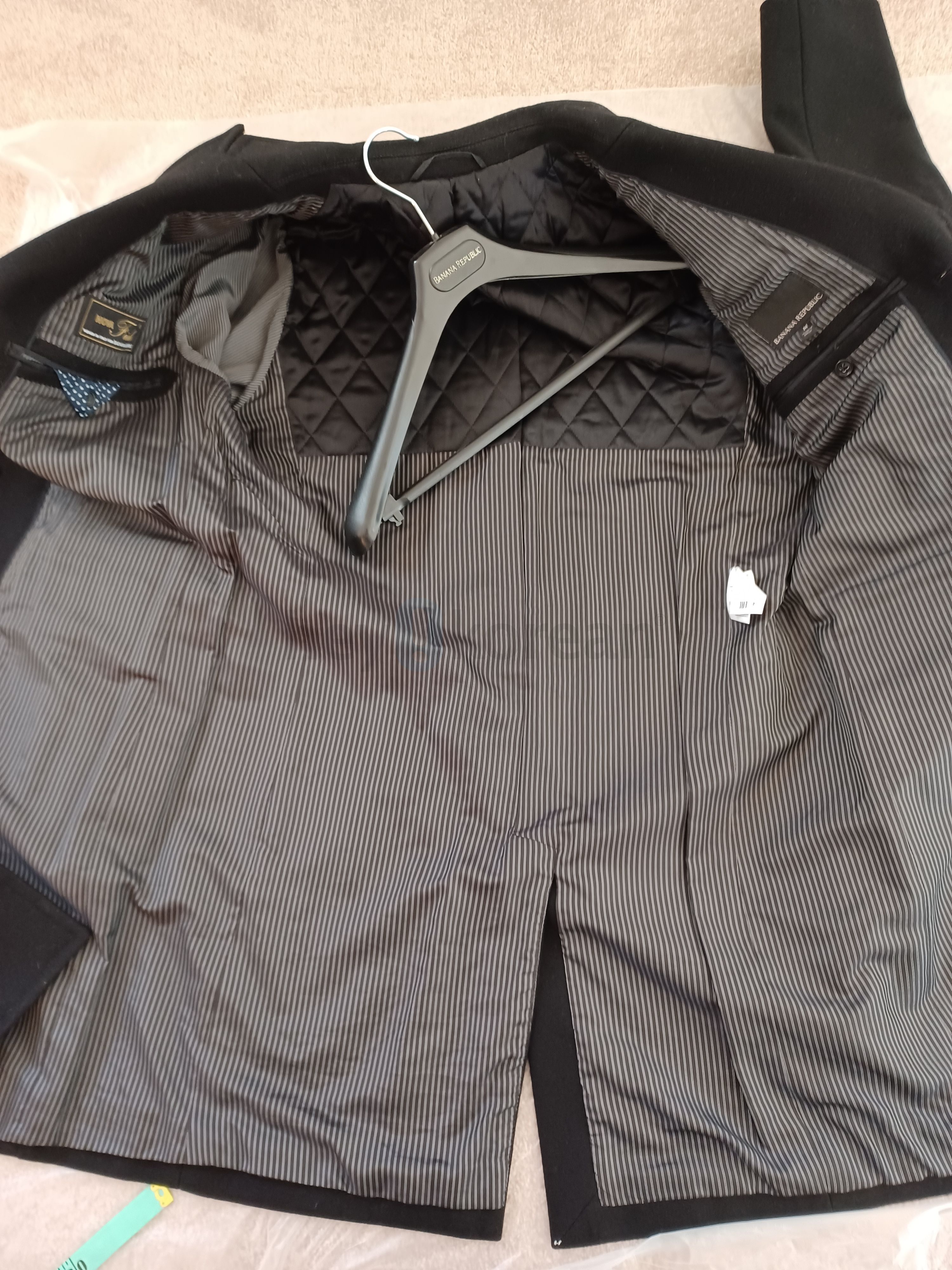 Banana republic mens wool coat medium