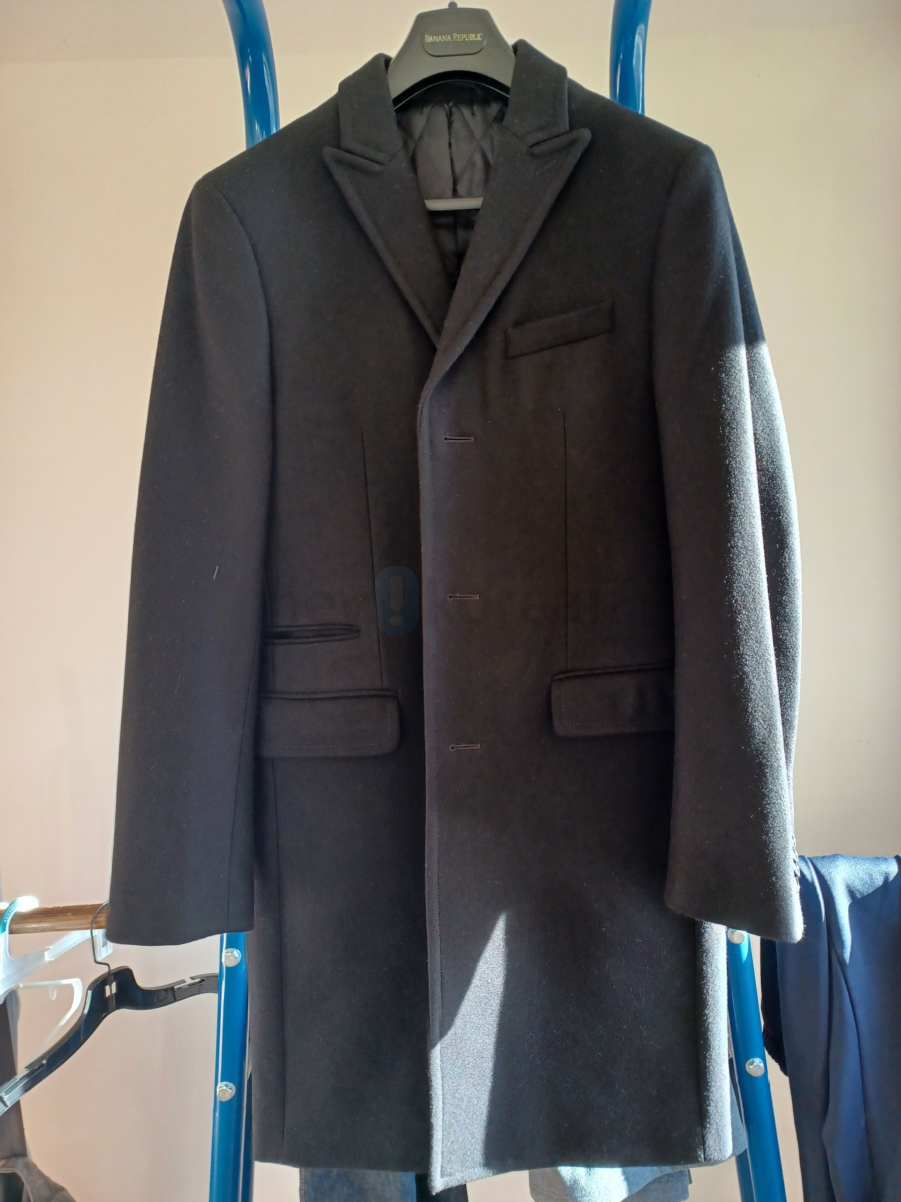 Banana republic mens wool coat medium