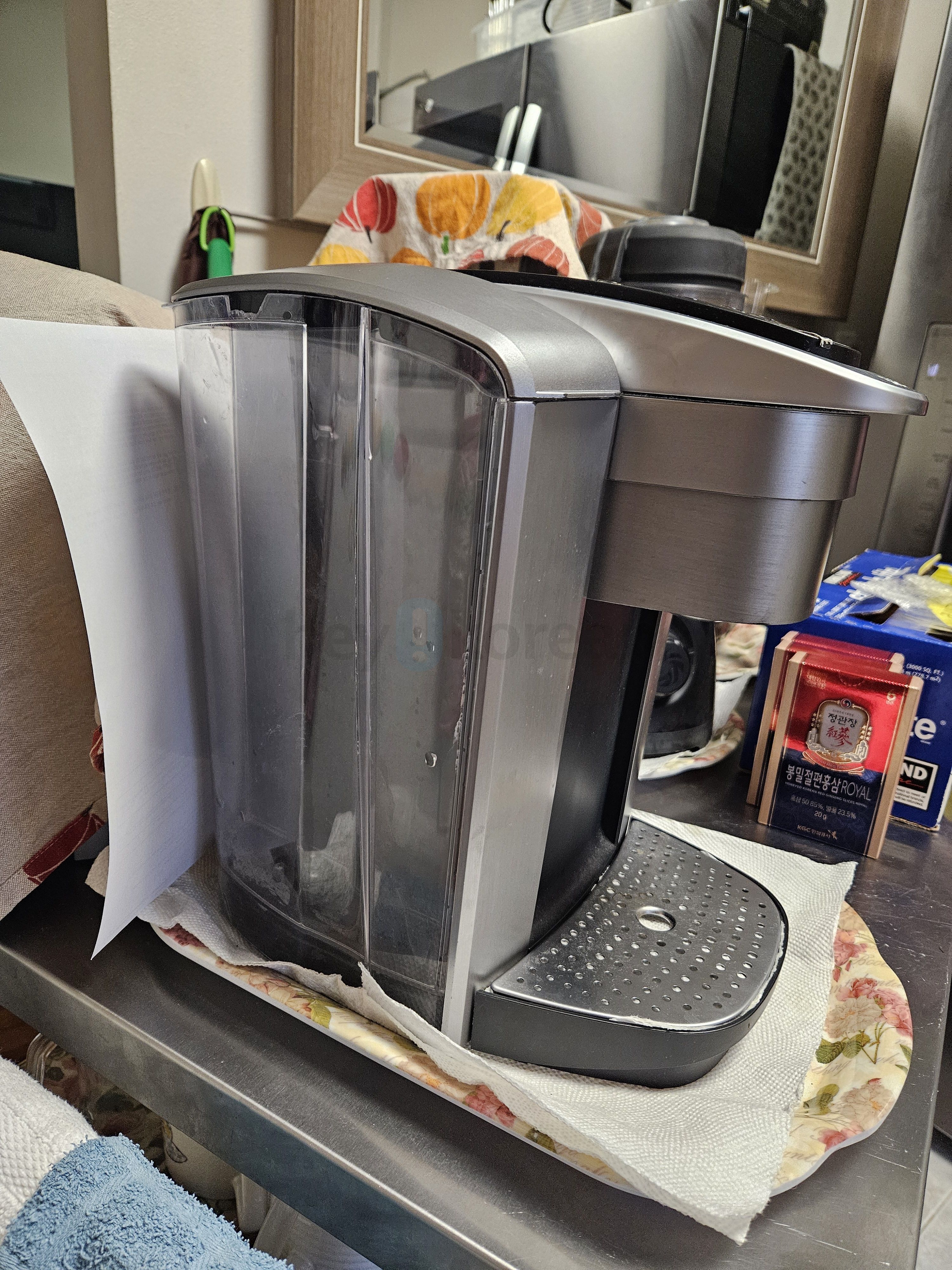 Keurig K-Elite 1인용 K-컵 포드 커피 메이커
