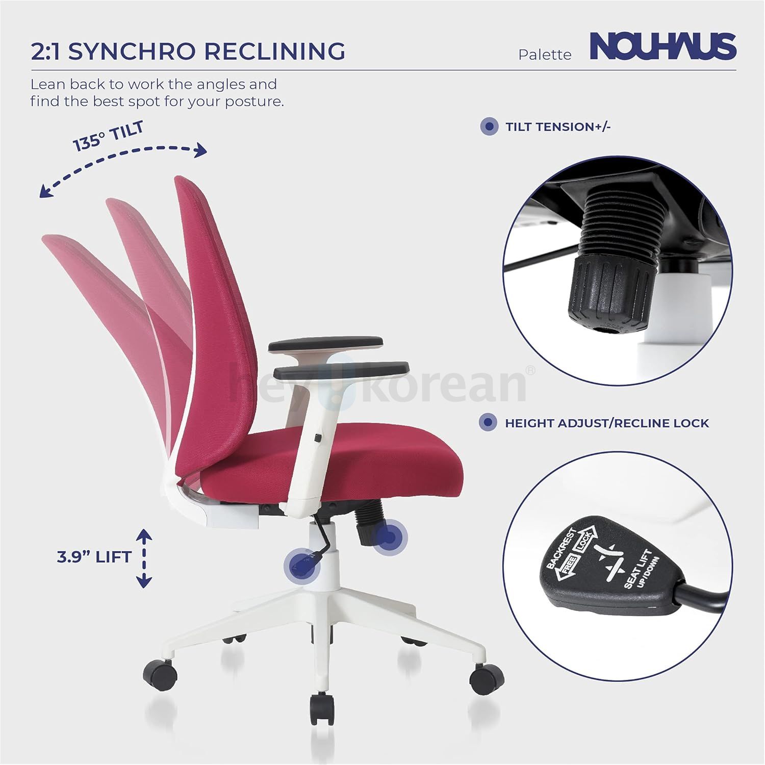Nouhaus Palette Ergonomic Office Chair