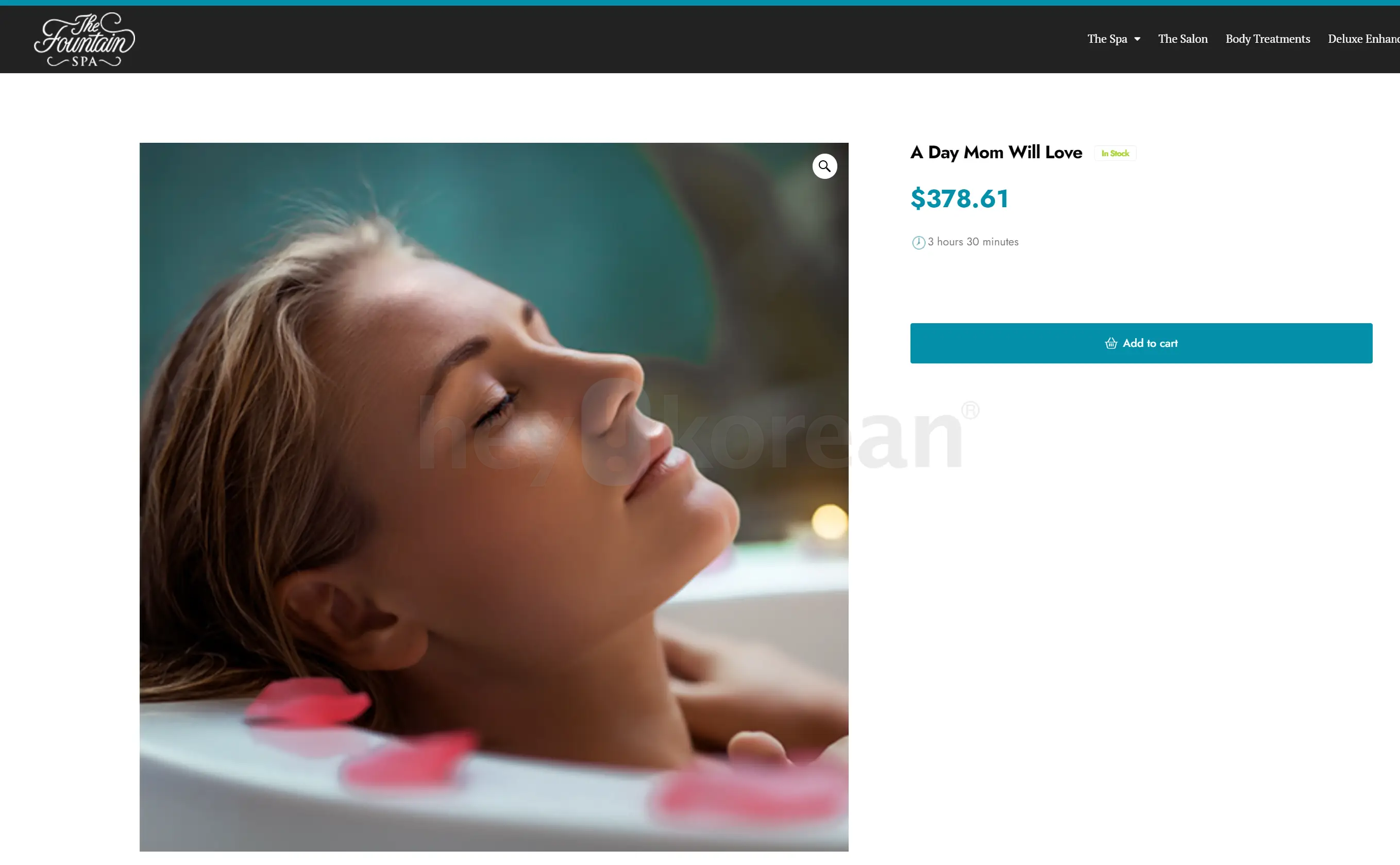 The fountain spa in Ramsey and Hackensack gift card 378.61