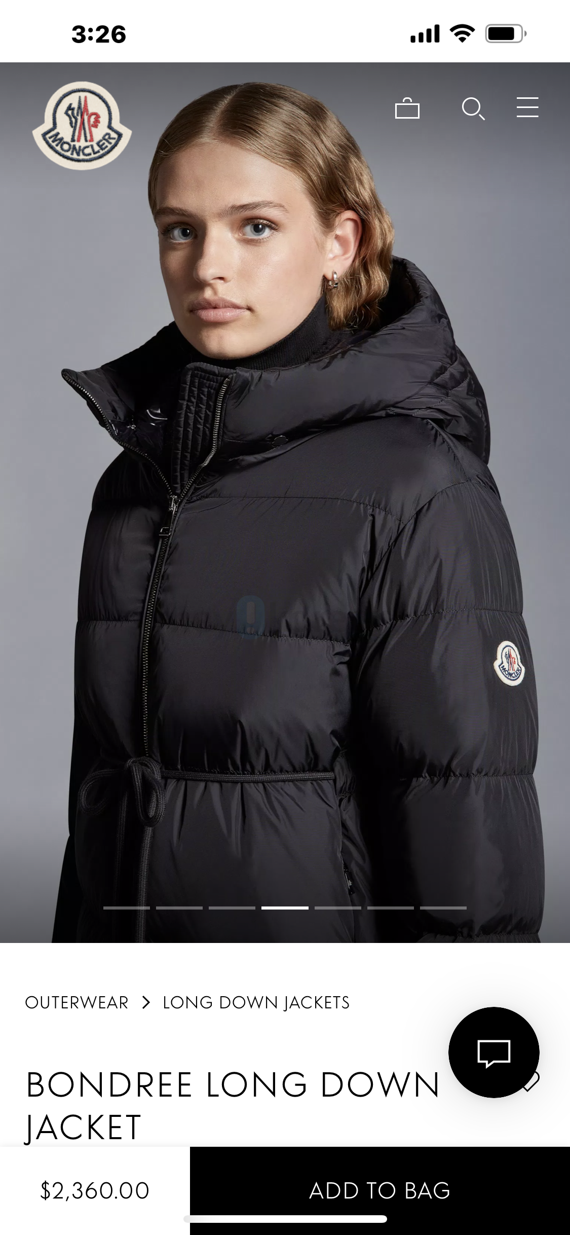【MONCLER】Bondree ロング ダウン ジャケット Moncler - Bondree ロング ダウンジャケット | HBX - ハイプ