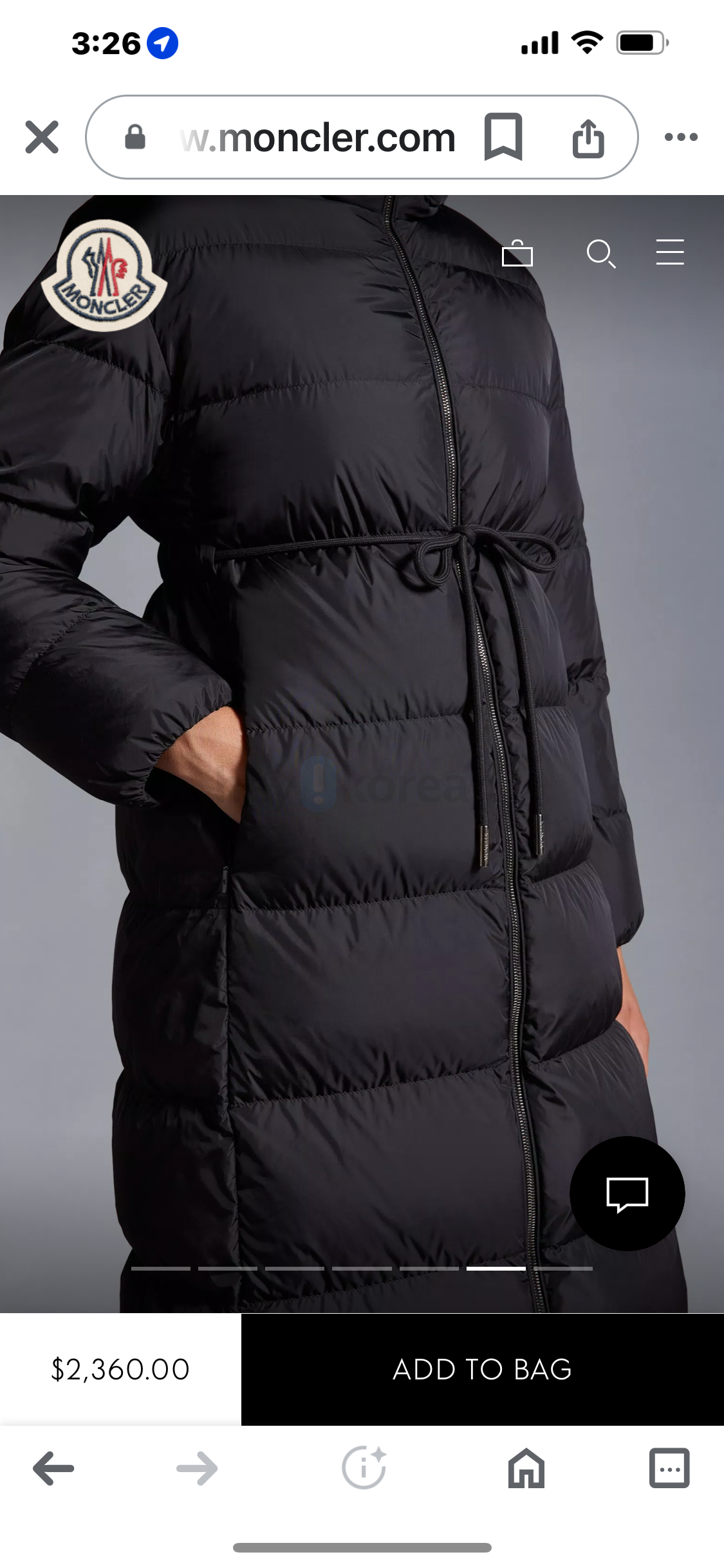 MONCLER \"BONDREE ロングダウンジャケット\" セール！ 関税込 MONCLER BONDREE ロングダウンジャケット (MONCLER