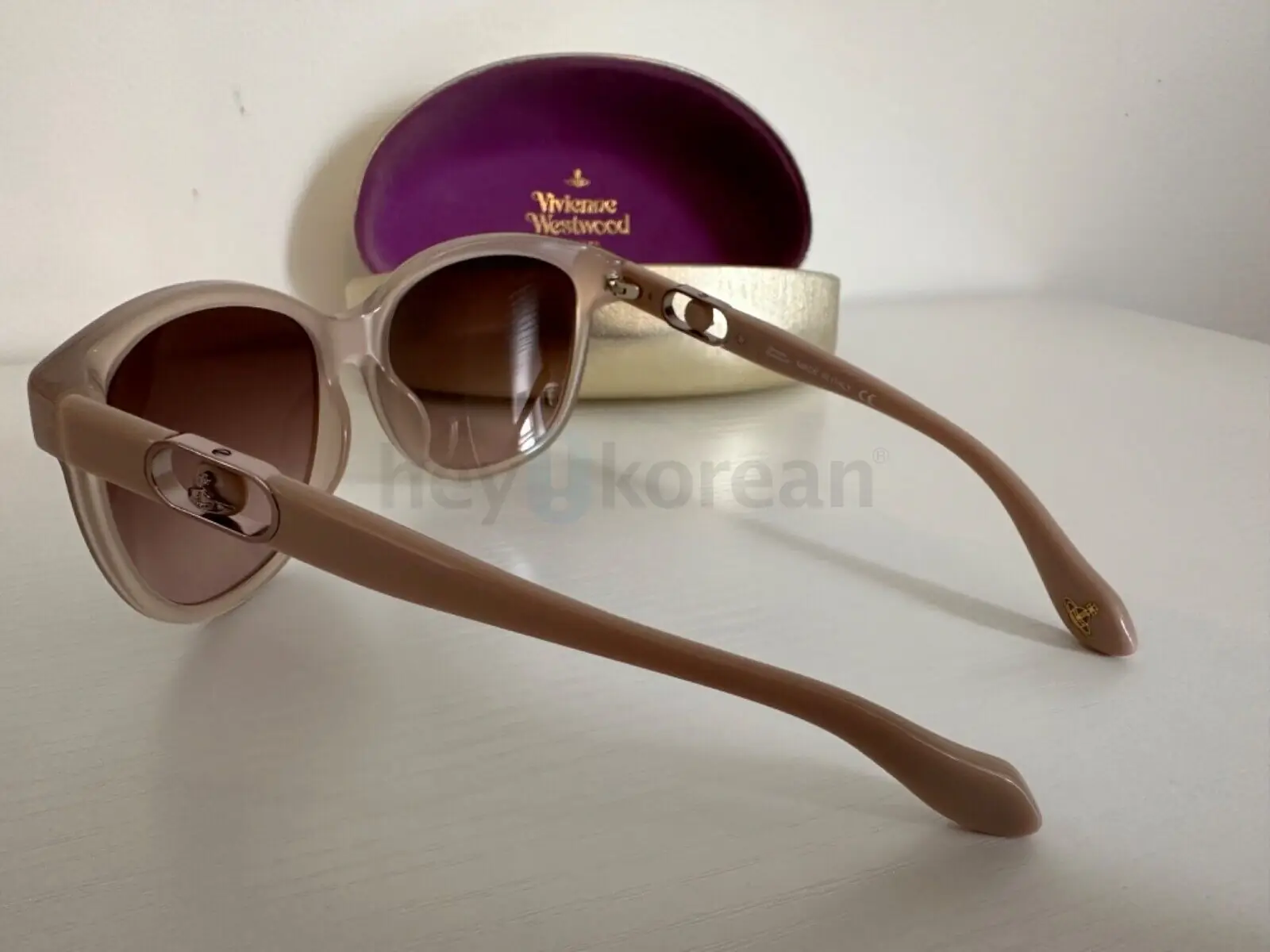 Vivienne Westwood sunglasses purple VIVIENNE WESTWOOD Orb side sunglasses – Wellington Hunters  main image 2