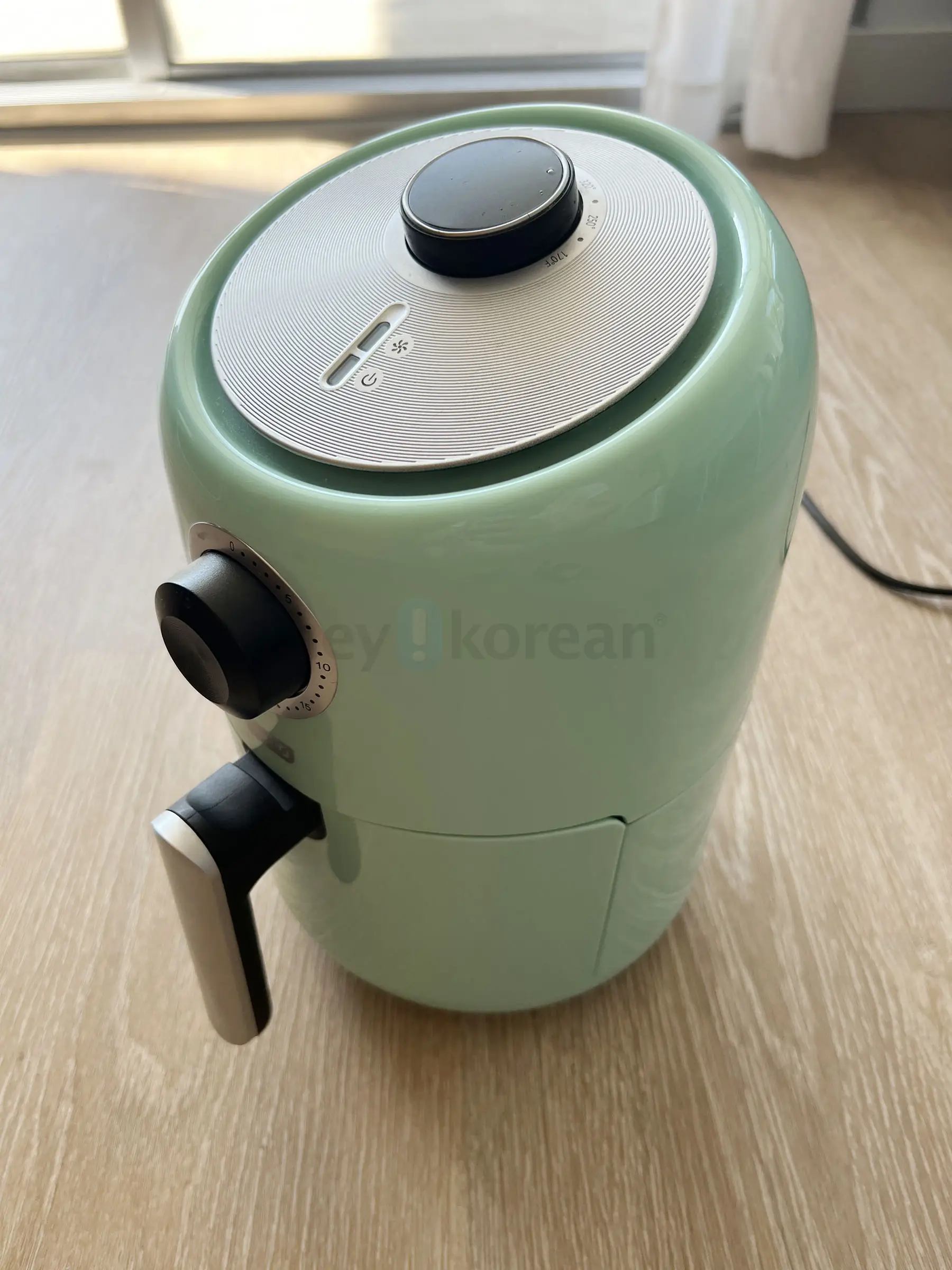 가격 할인! Dash Air Fryer 소형 - 일인가구에 최적 아이템 (Light Teal Blue)