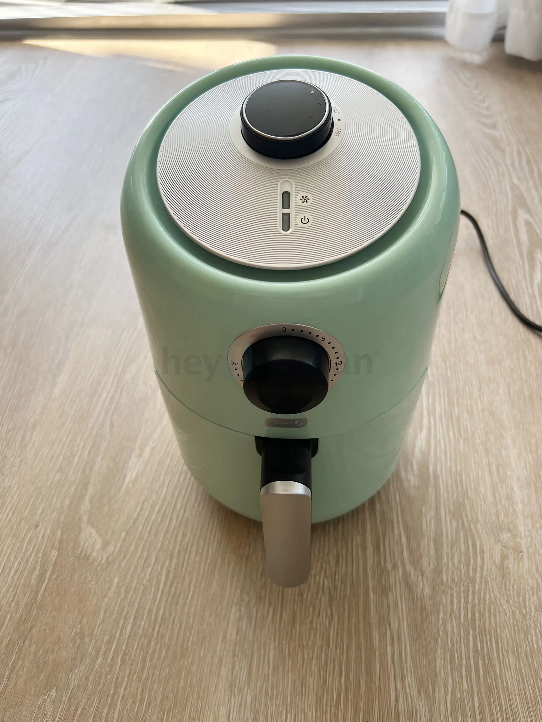 가격 할인! Dash Air Fryer 소형 - 일인가구에 최적 아이템 (Light Teal Blue)