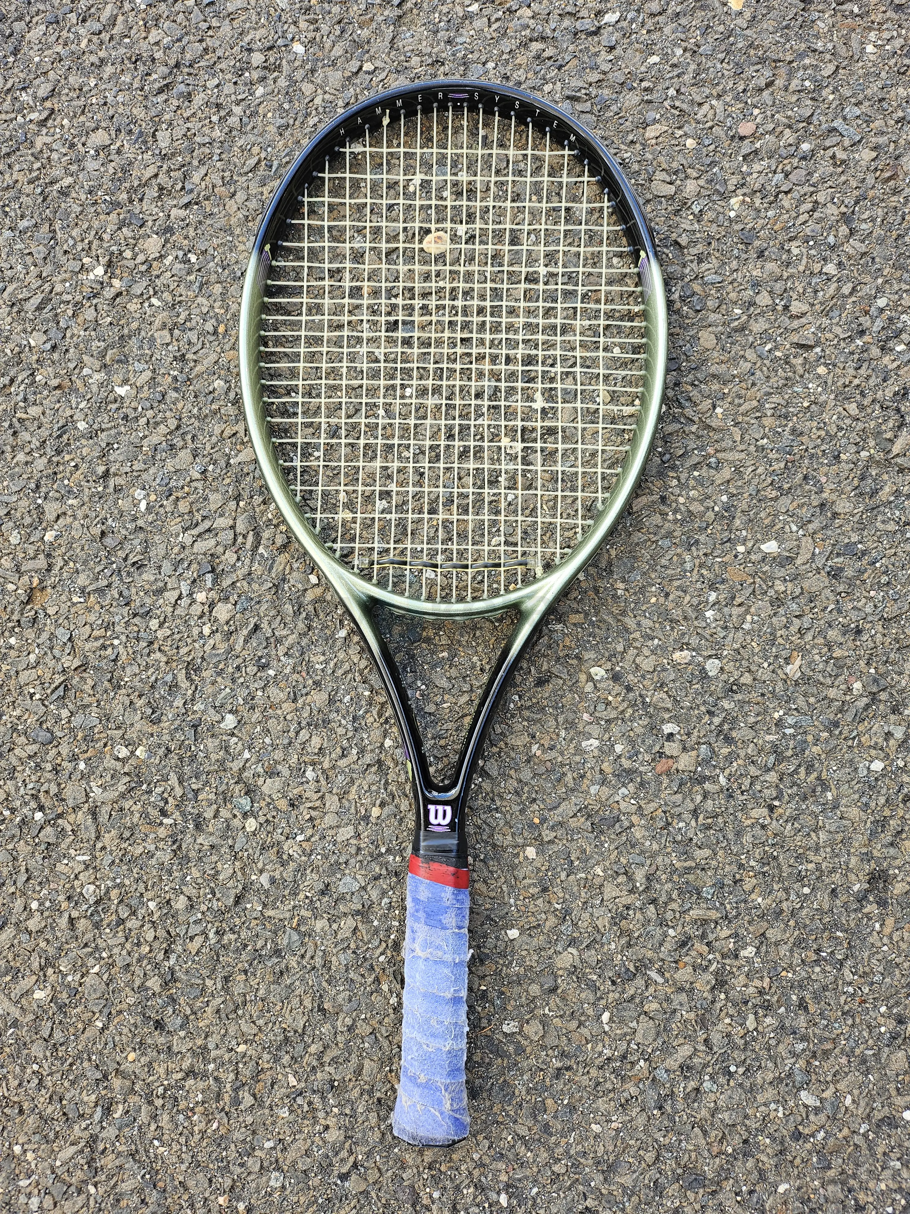 【美品】Wilson hammer7 G2 Wilson Hammer 7.2 MP 4 3/8 Tennis Racquet Strung | eBay