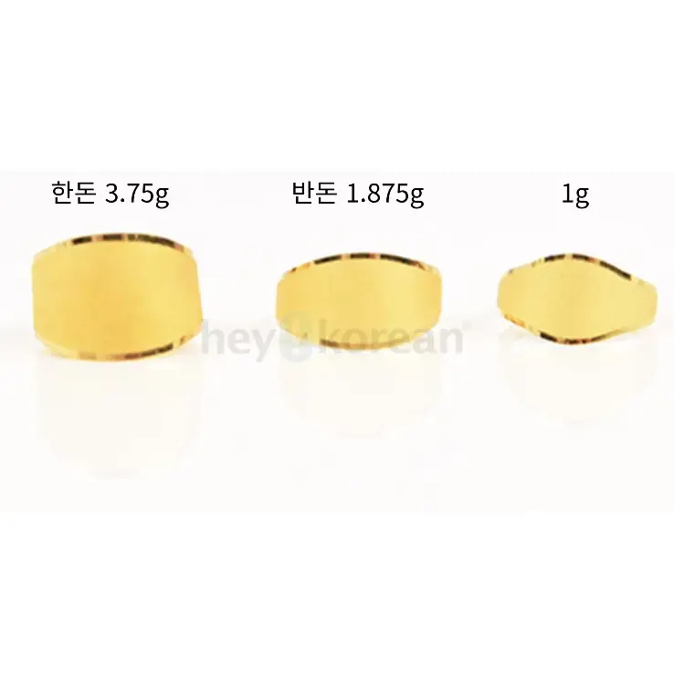 24K 순금 돌반지 Dol ring